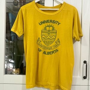 Vintage University of Alberta Ringer Tee